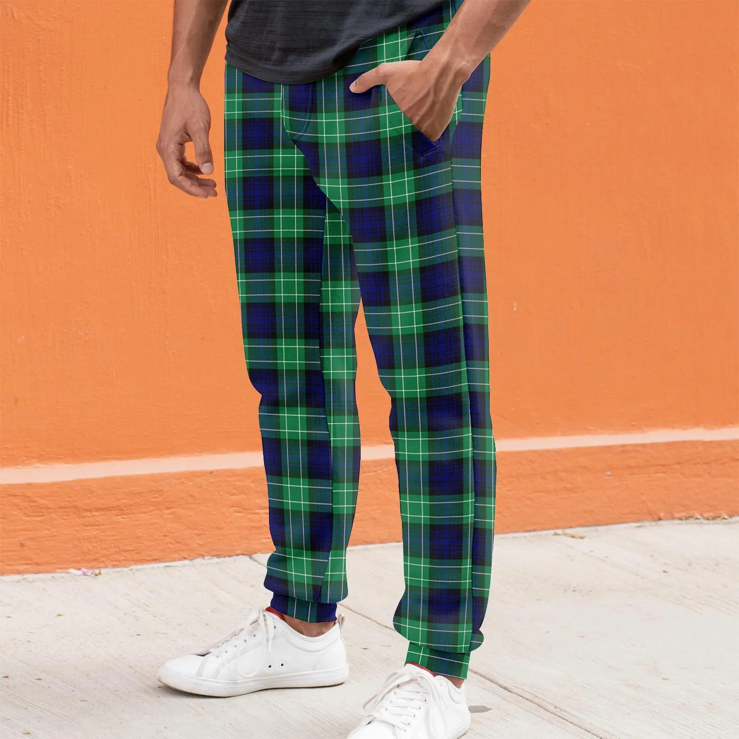 Abercrombie Tartan Joggers Pants