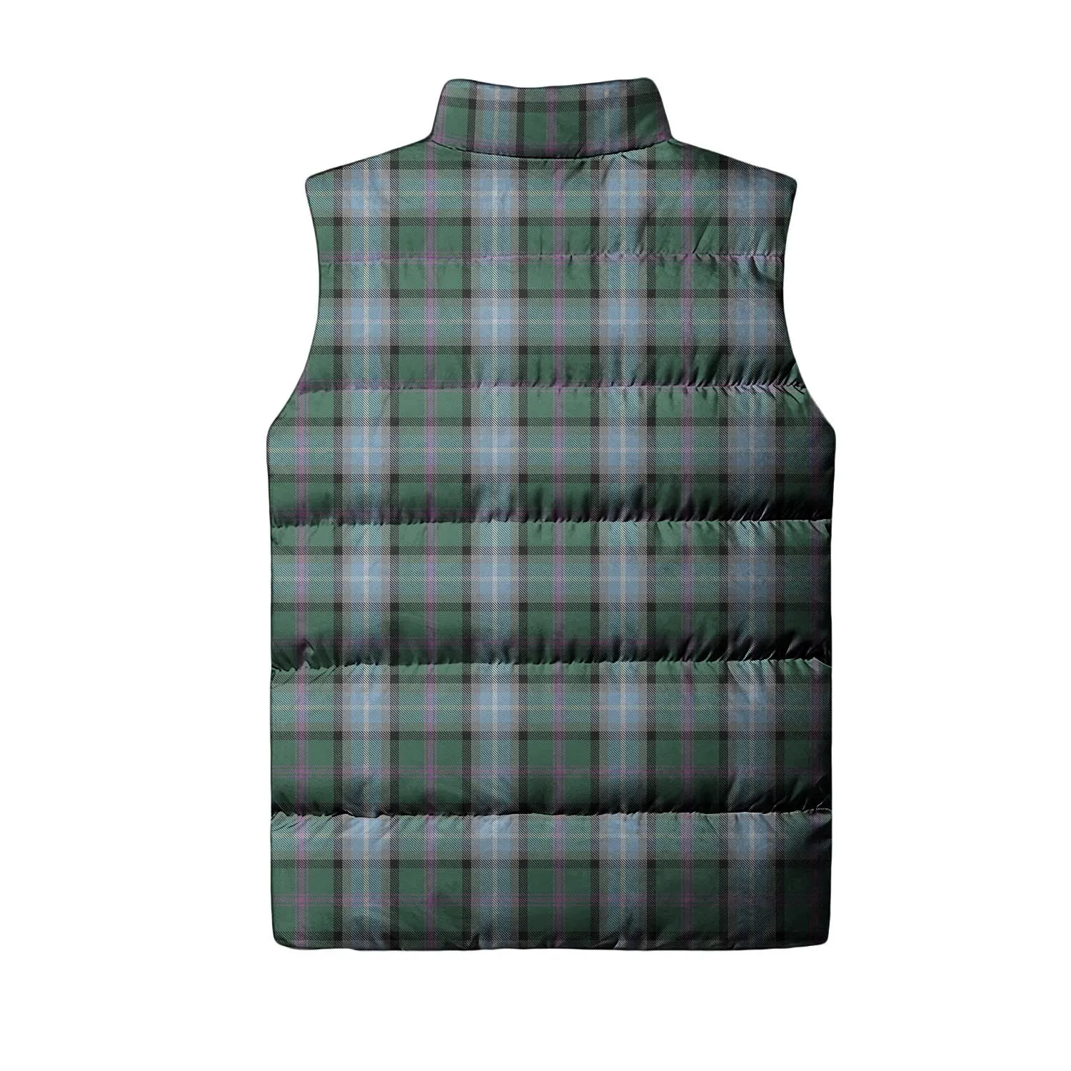 Alexander of Menstry Hunting Tartan Sleeveless Puffer Jacket