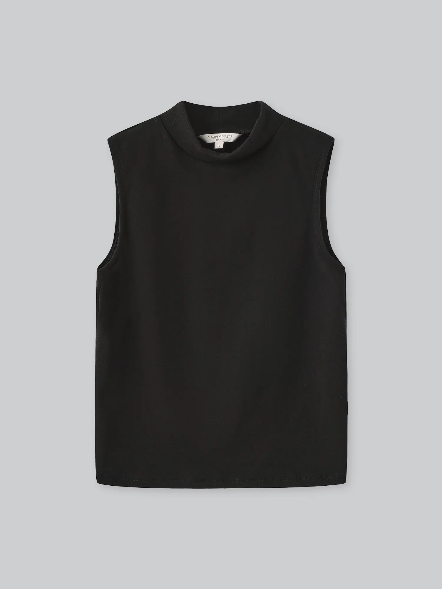 Arabella Turtleneck Sleeveless Top