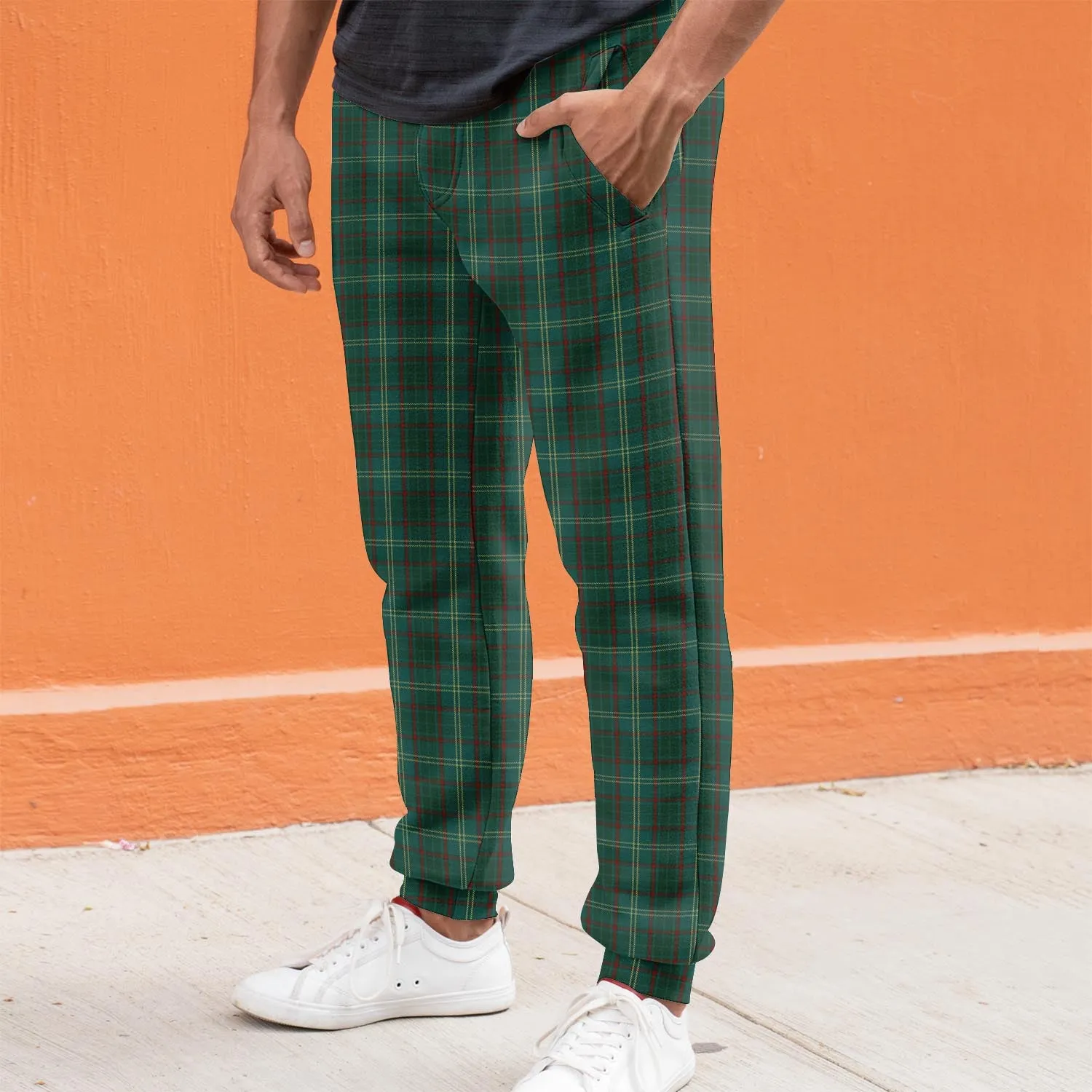 Armagh County Ireland Tartan Joggers Pants