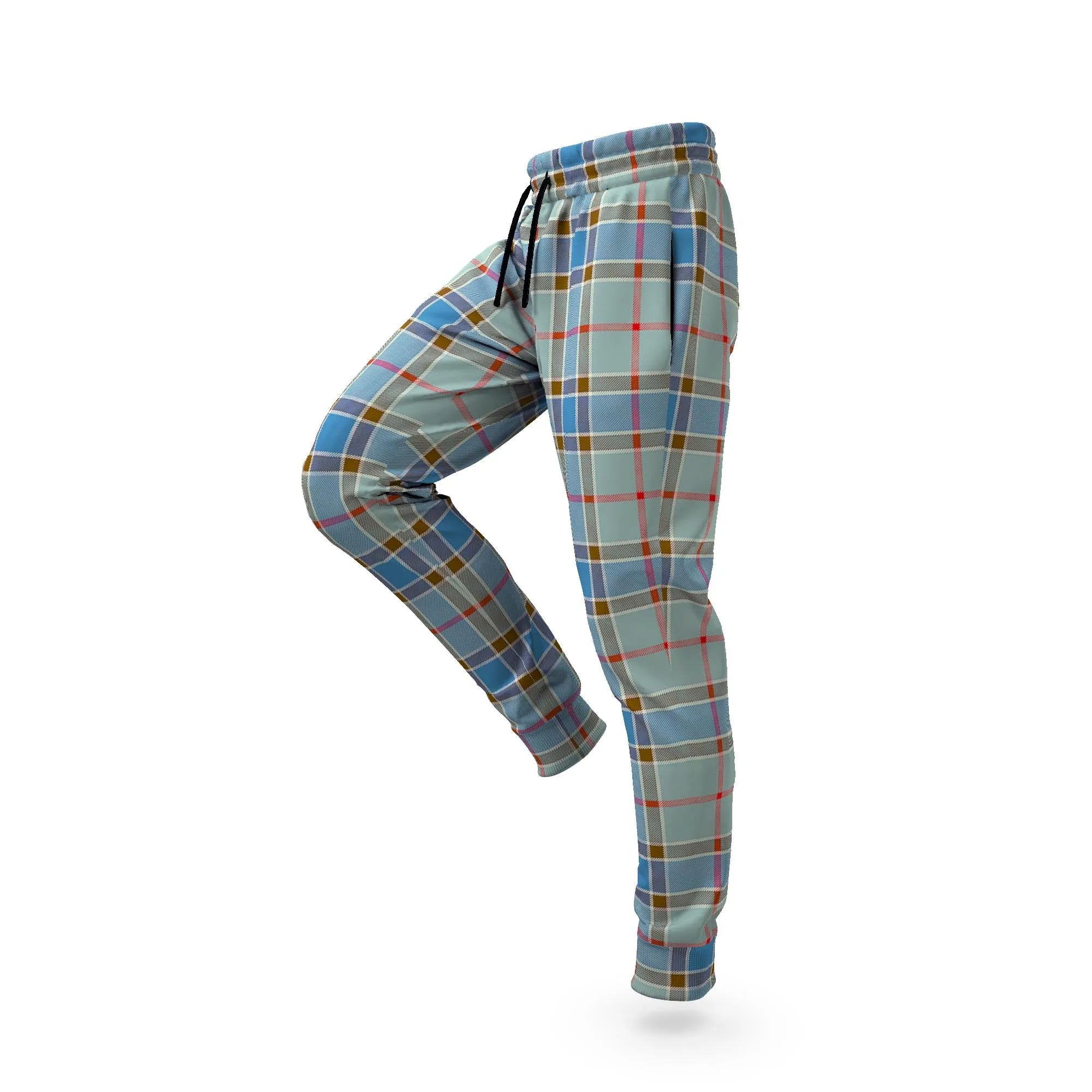 Balfour Blue Tartan Joggers Pants