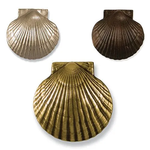 Beach Cottage Scallop Shell Door Knocker