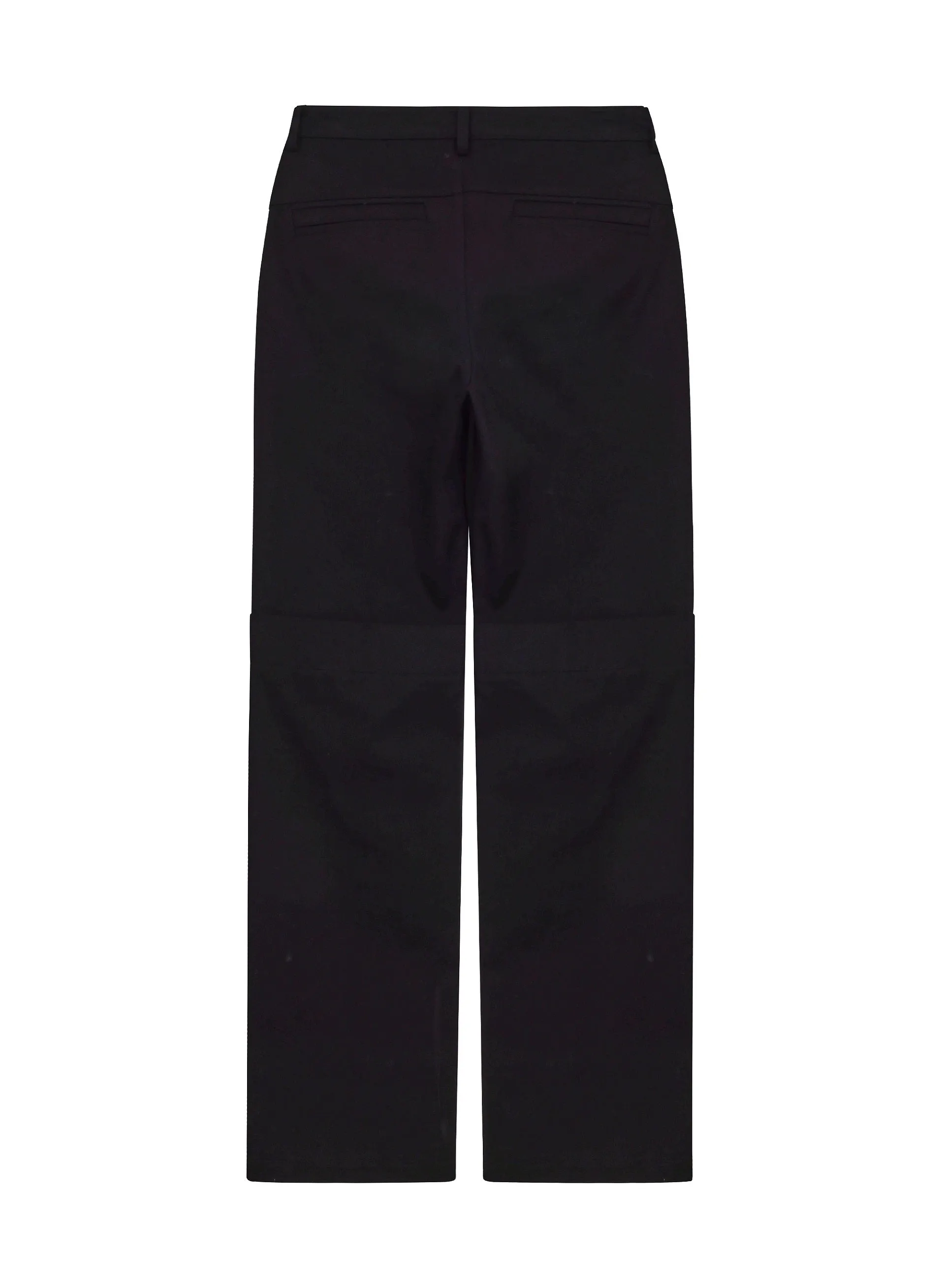 Black Layered Trousers