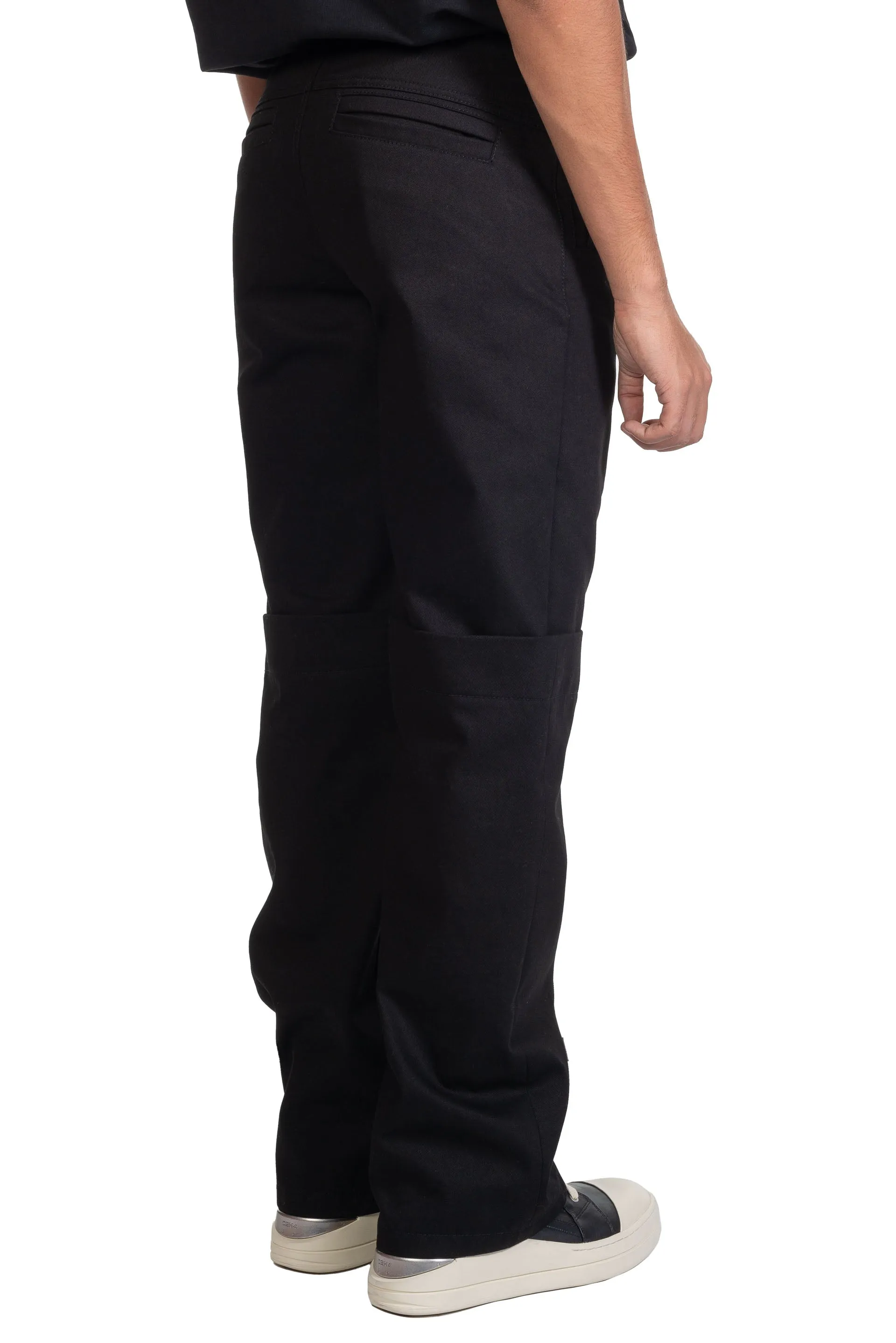 Black Layered Trousers