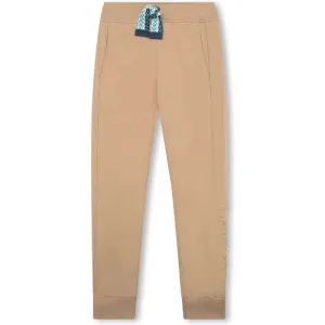 Boys Beige Curb Joggers