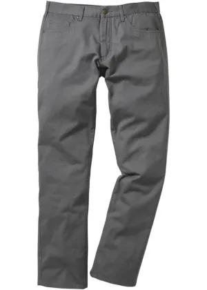 Bpc Bonprix Collection regular fit straight trousers, gray