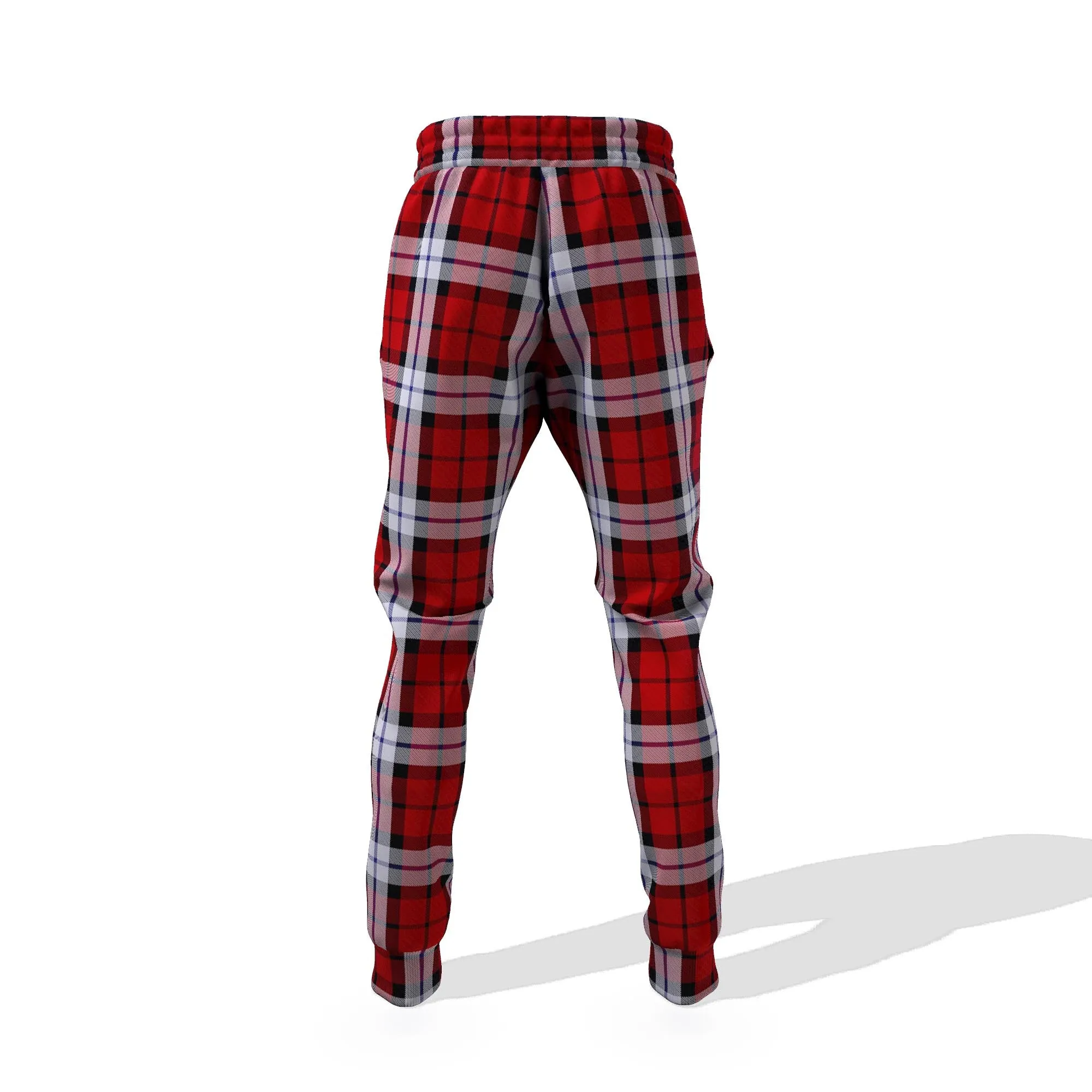 Brodie Dress Tartan Joggers Pants with Family Crest