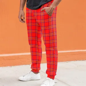 Burnett Modern Tartan Joggers Pants