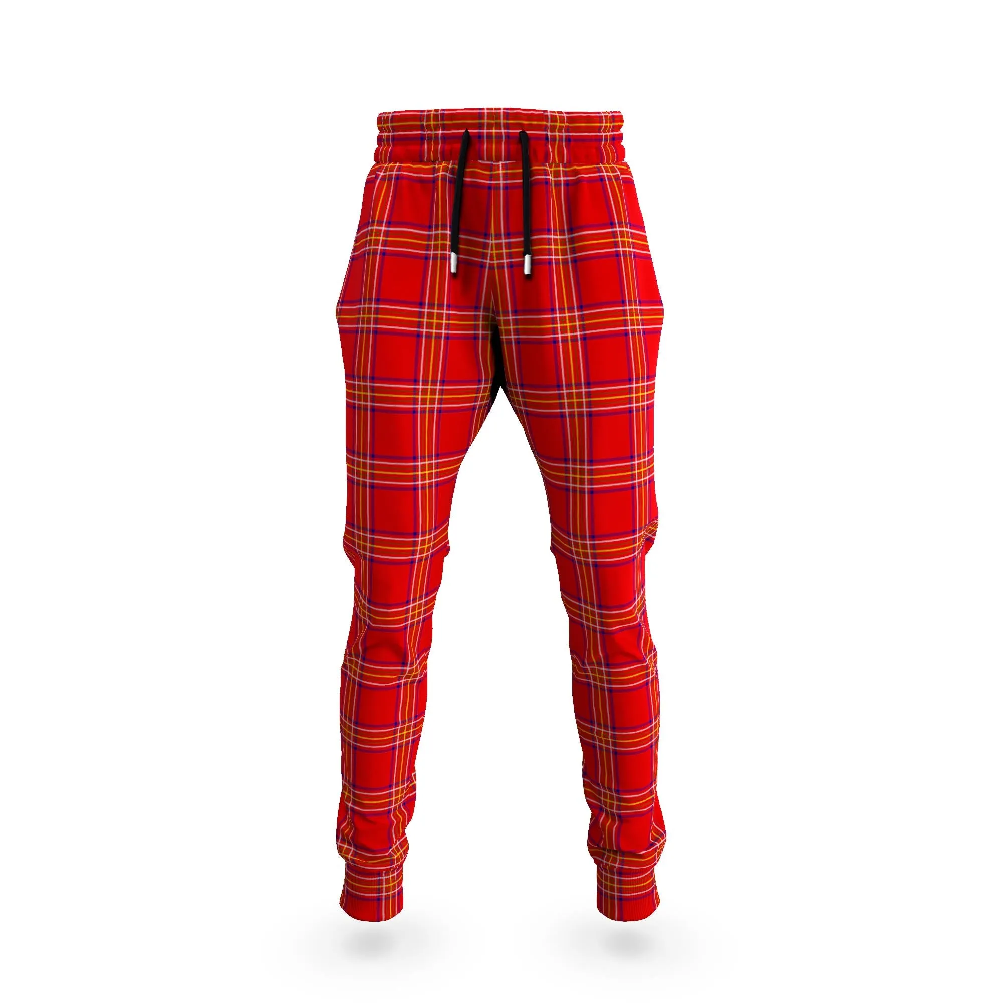 Burnett Modern Tartan Joggers Pants