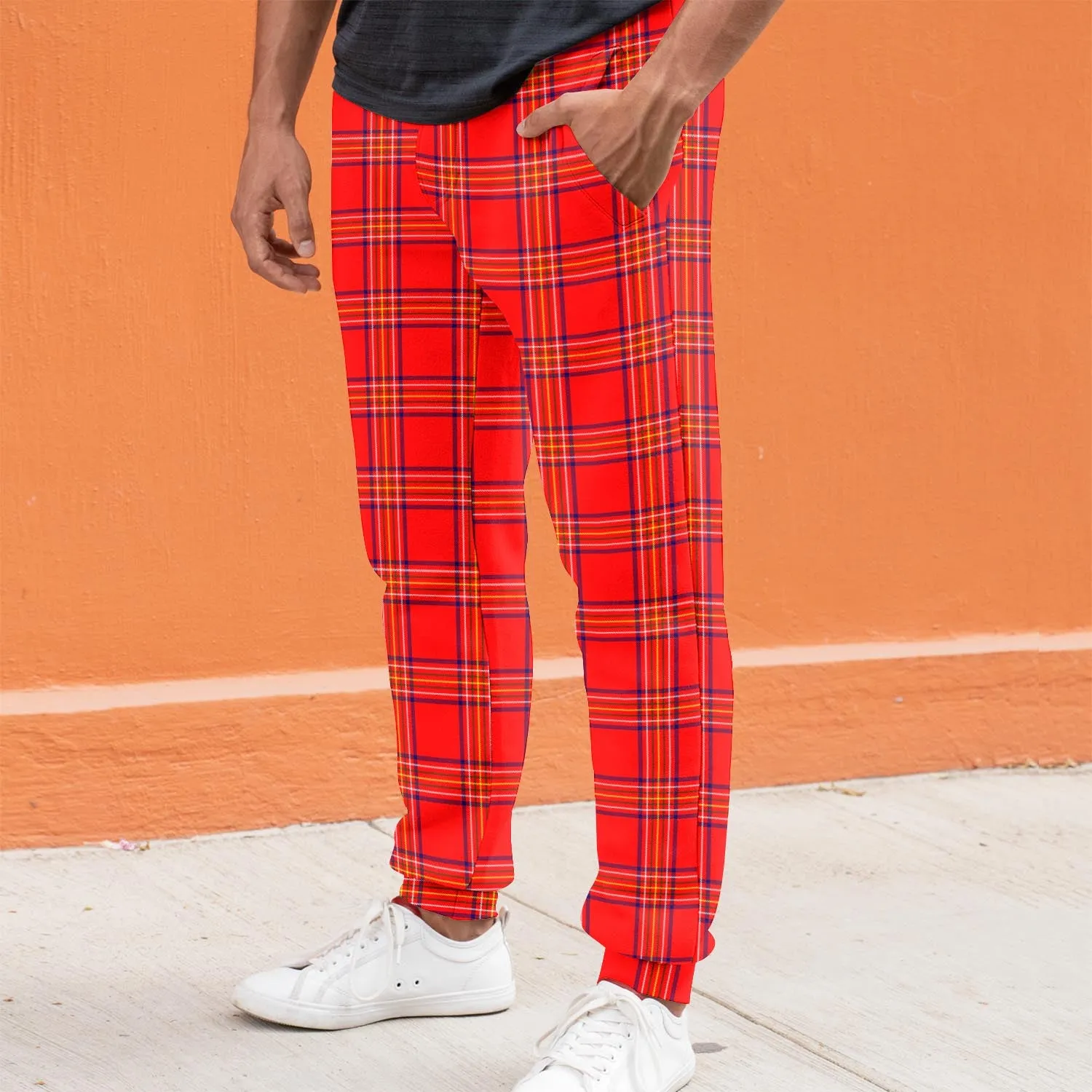 Burnett Modern Tartan Joggers Pants