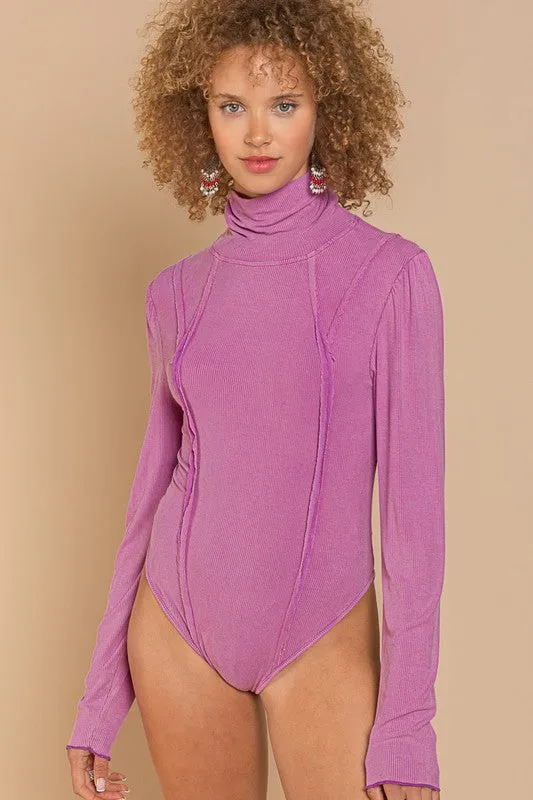 Casual Trends Light Orchid Bodysuit