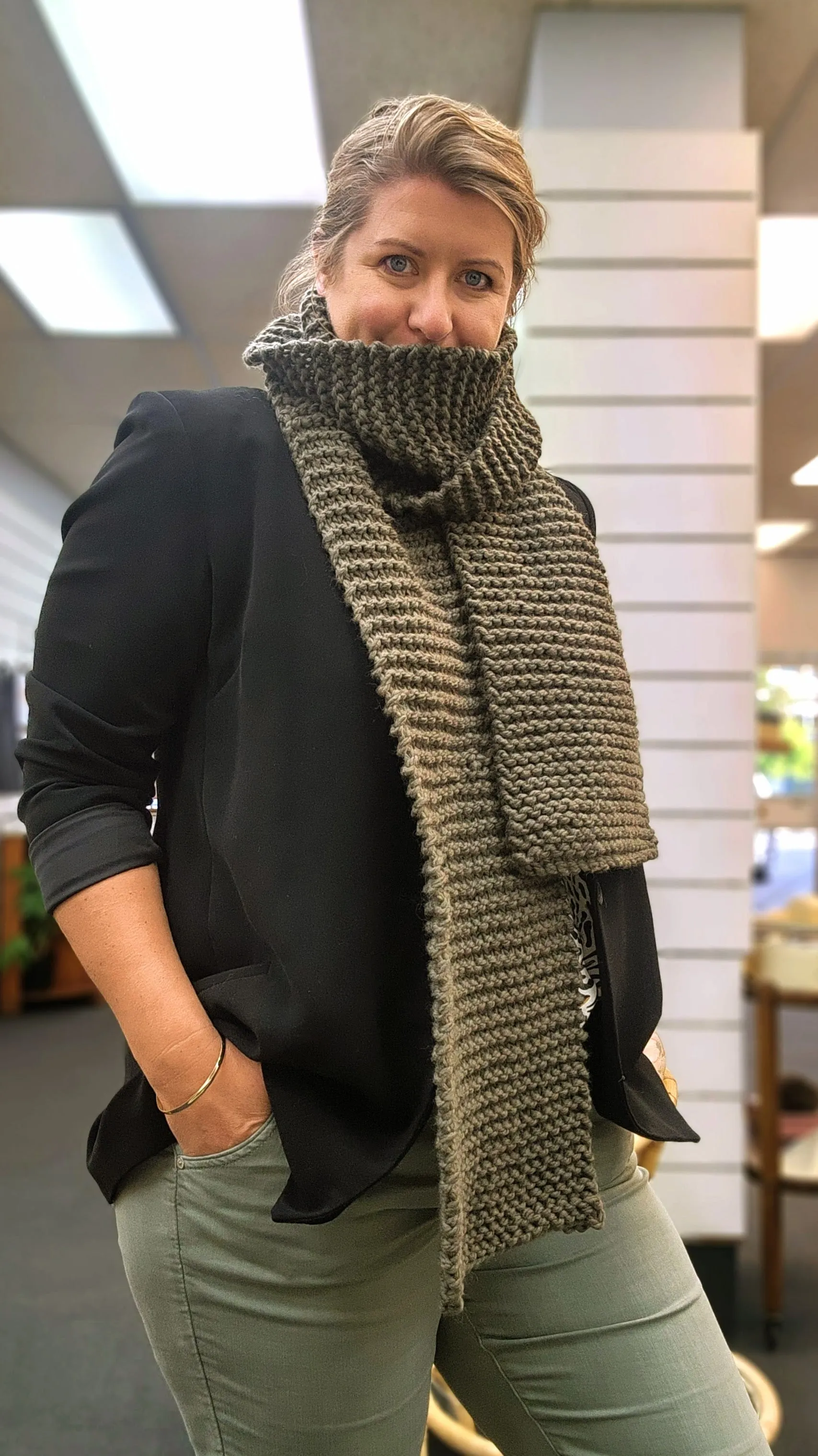 Eleanor Scarf Knit Pattern