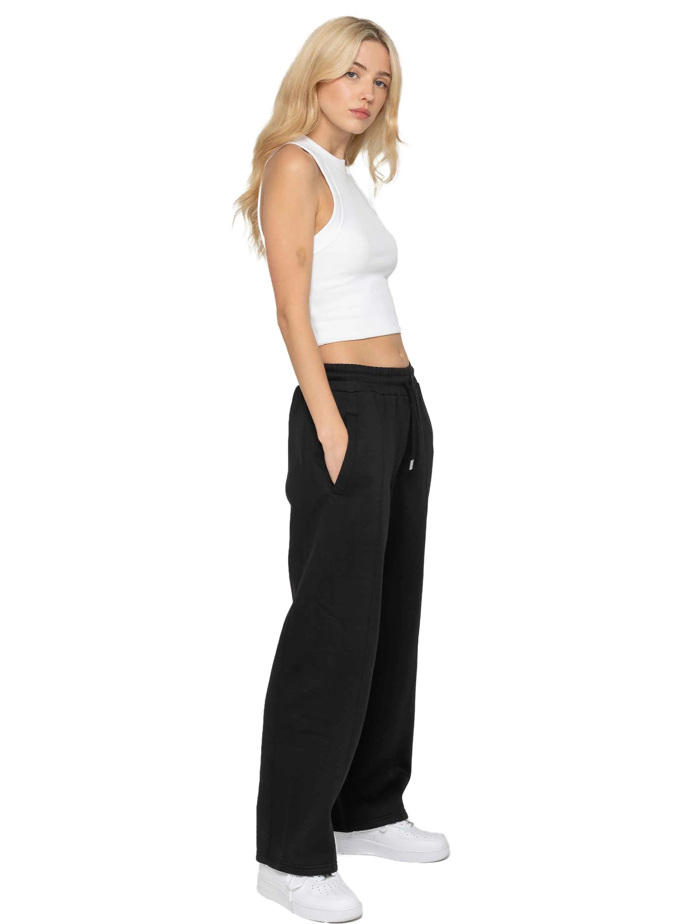 Enzo | Womens Wide Leg Joggers