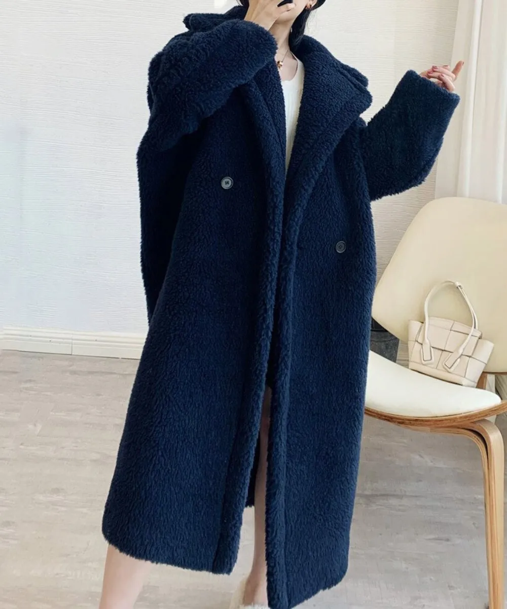 Faux Fur Teddy Loose Coat