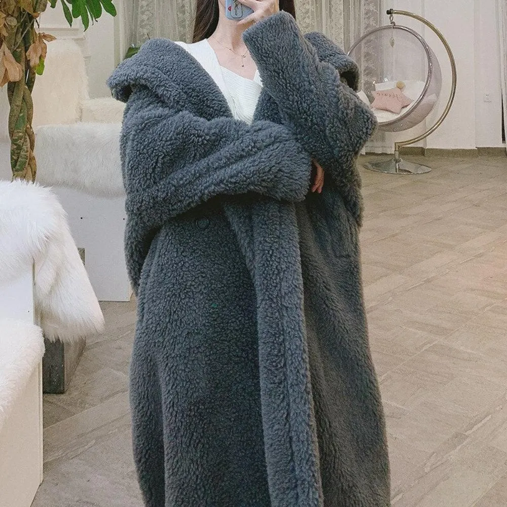 Faux Fur Teddy Loose Coat