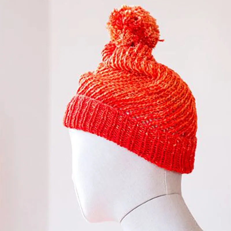 Flux Hat Kit in Harvest and Monokrom Worsted