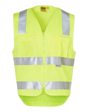 Hi-Vis Safety Vest  with ID Pocket  & 3M Tapes