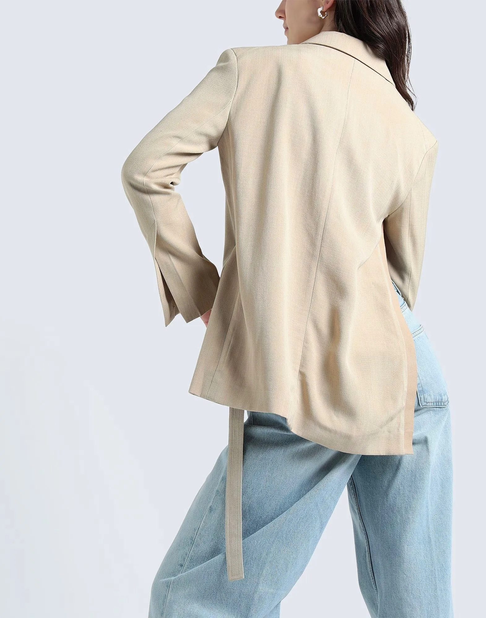 Jacquemus blazer, light gray