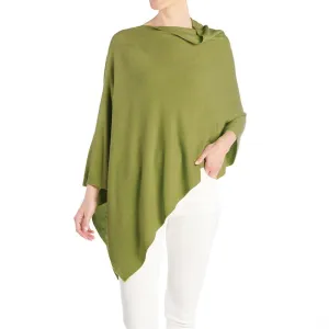 Lightweight Poncho - Antique Moss