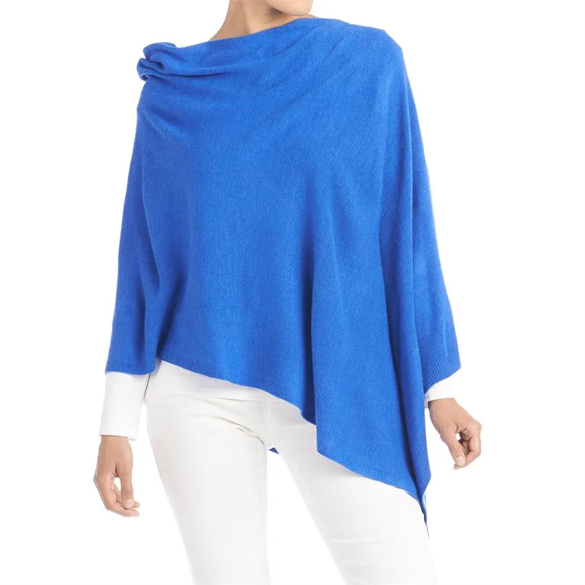 Lightweight Poncho - Classic Blue