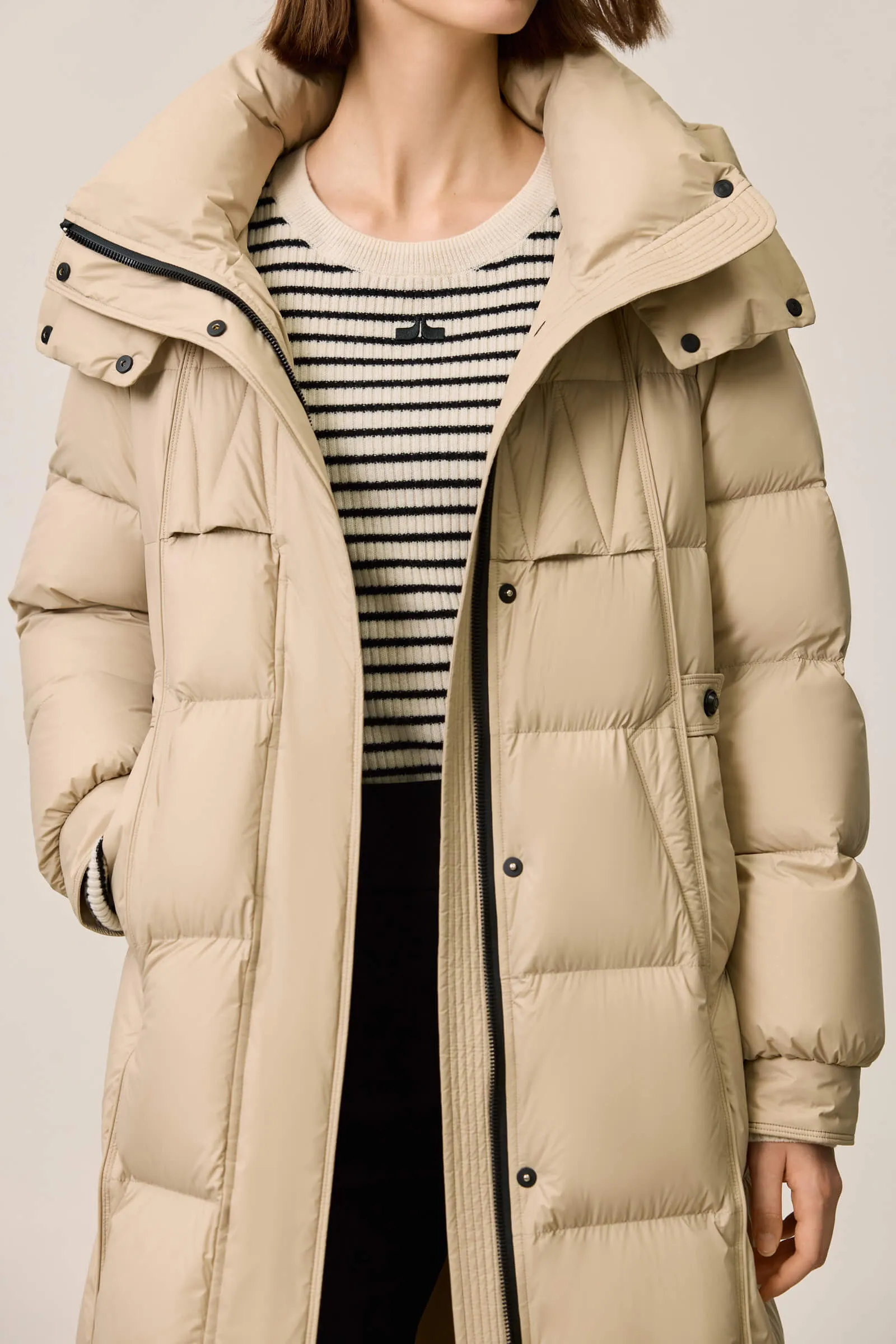 LILY Hooded Thickened Insulated Puffer Jacket