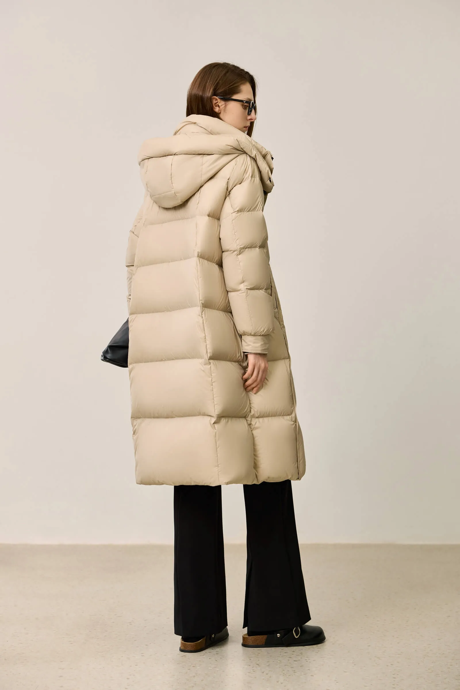 LILY Hooded Thickened Insulated Puffer Jacket