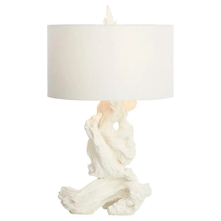 Monterey Bay Bleached Driftwood Lamp