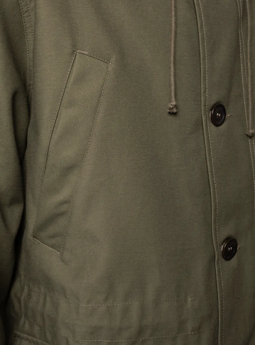 Nudie Jeans Erik Parka Olive