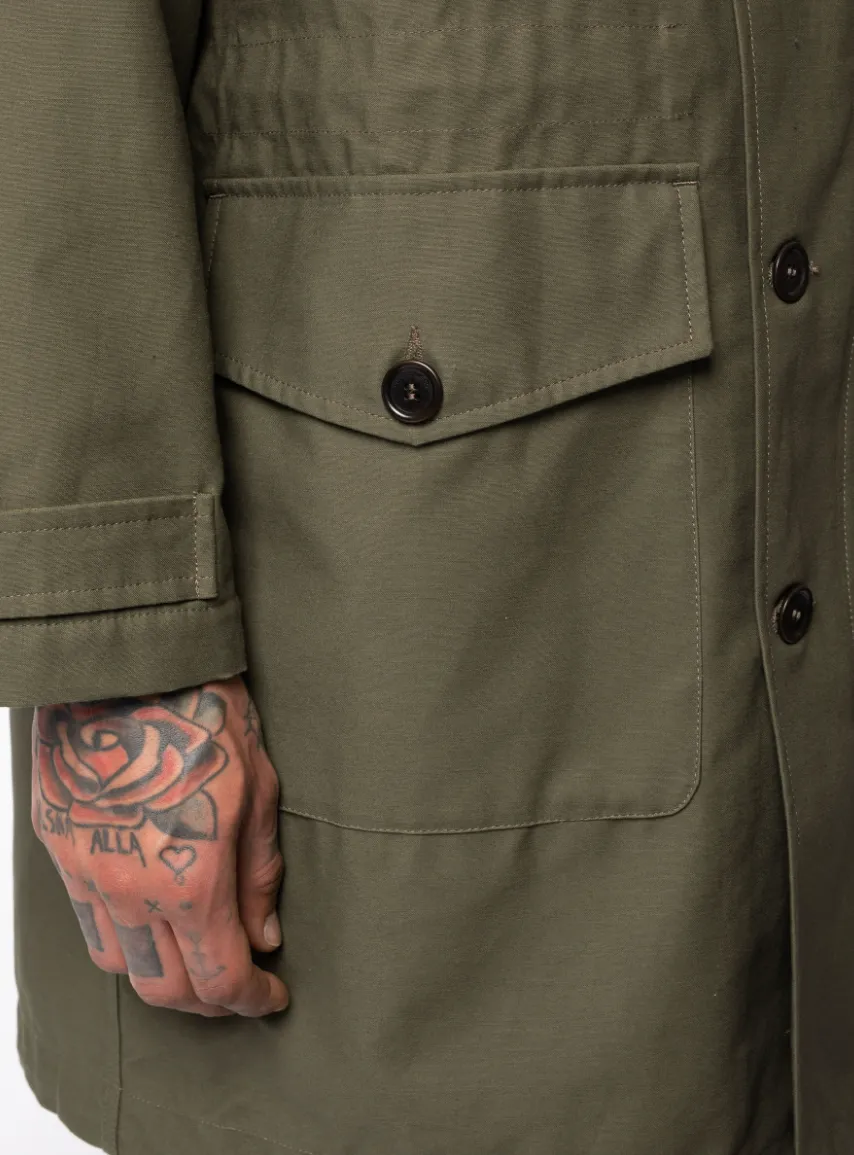 Nudie Jeans Erik Parka Olive