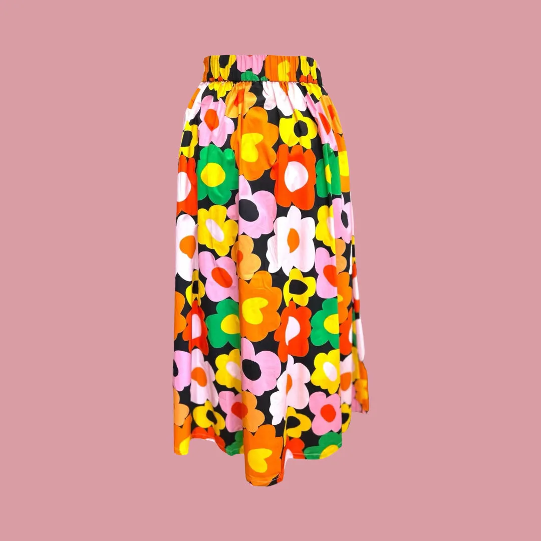 Origami Doll Ashley Floral Skirt - 8