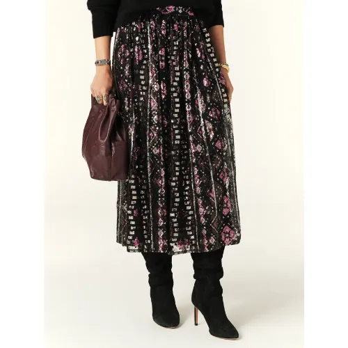 Pippa Sequin Midi Skirt