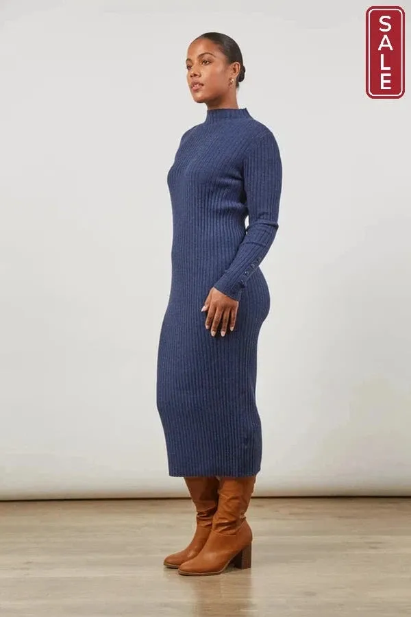 Skyline Knit Dress Twilight