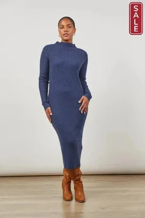 Skyline Knit Dress Twilight