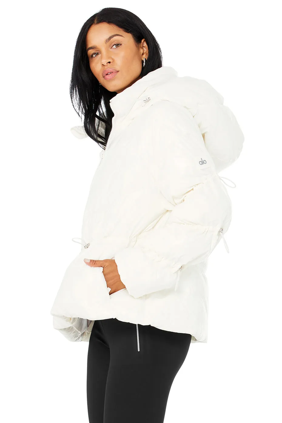 Stunner Puffer Jacket - Ivory