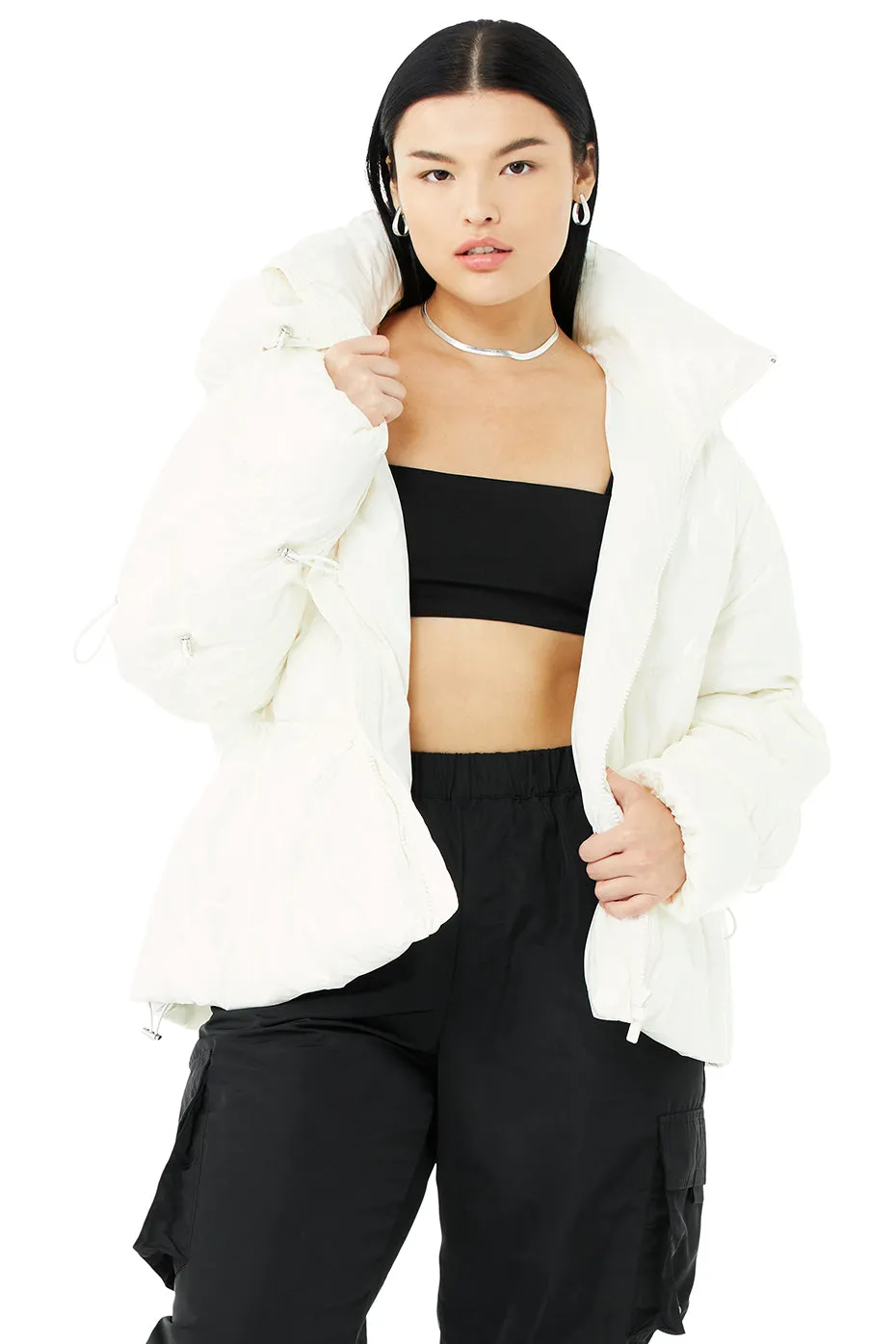 Stunner Puffer Jacket - Ivory