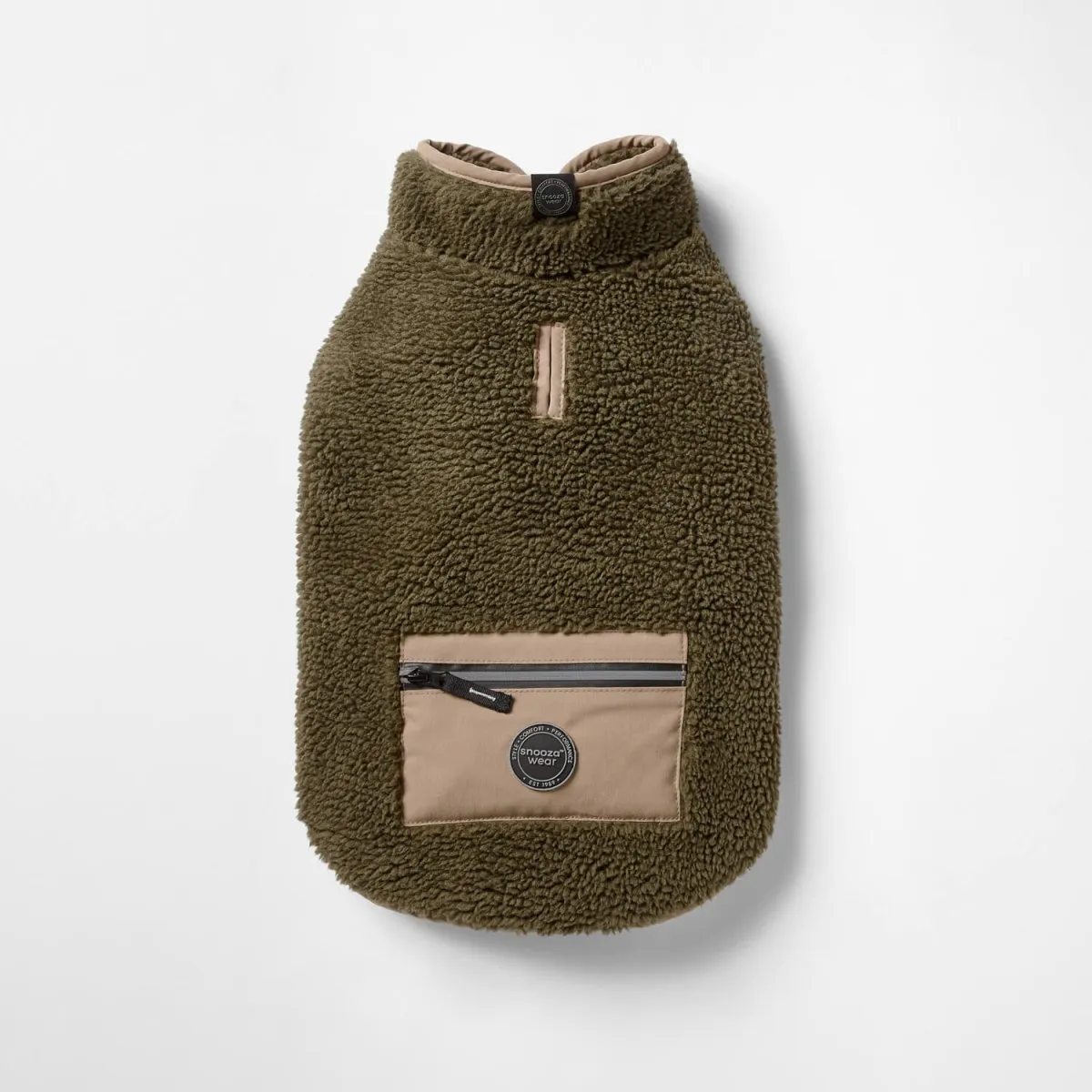 Teddy Dog Coat with Pocket