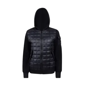 Teen Quilted Jacket - Shiny Black