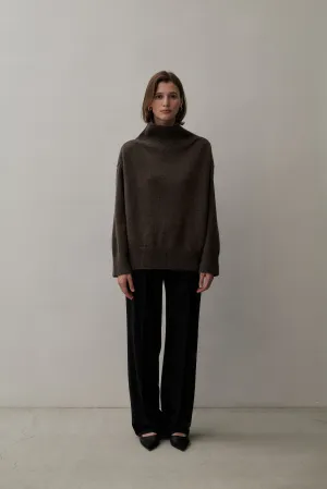 THE CLASSIC TURTLENECK - GRIZZLY