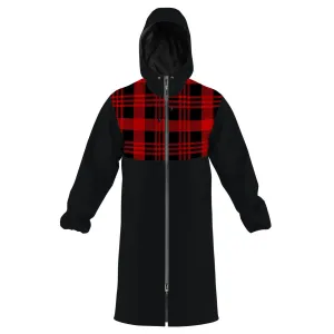 Wet flannel Swim Parka