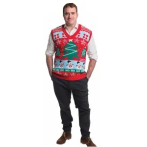 Xmas Tree Vest - Adult